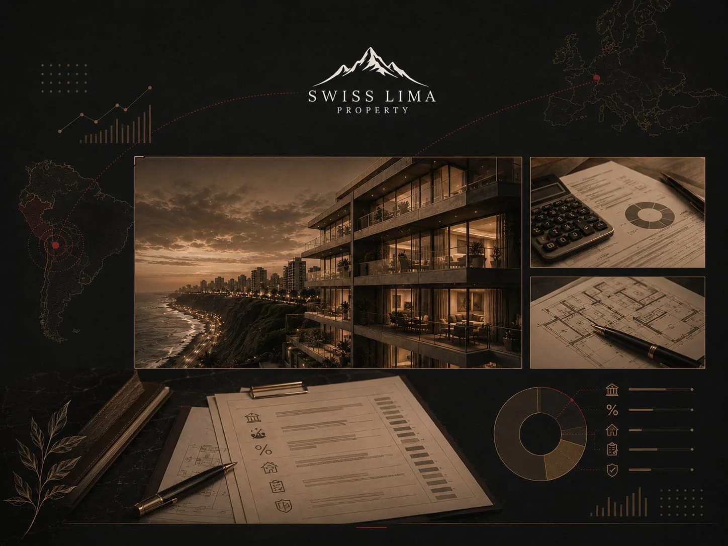 Total cost of buying an apartment in Lima
