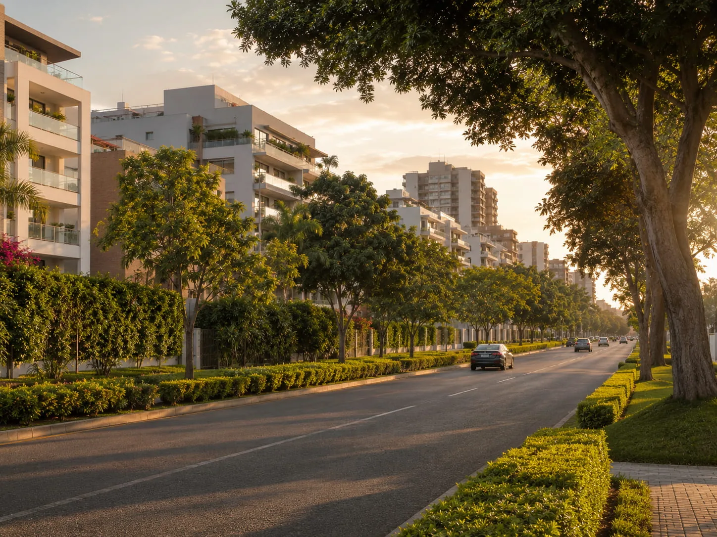 Quartier de Surquillo à Lima, central et contrasté