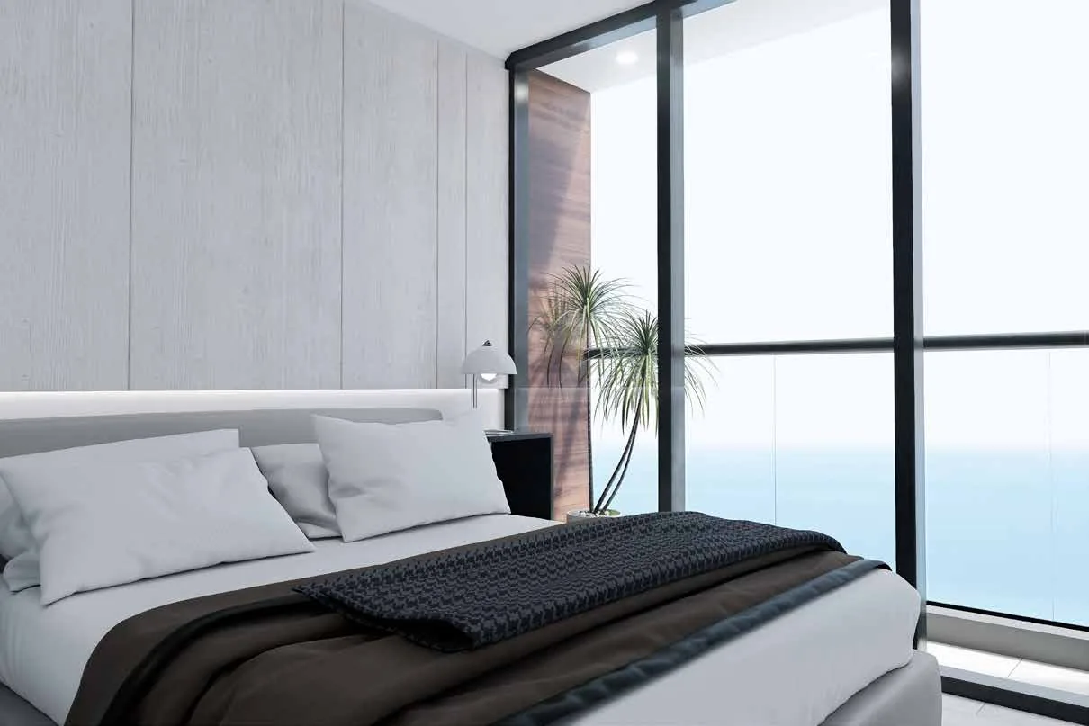 Rendu d'une chambre avec vue mer, Residencial Sparta