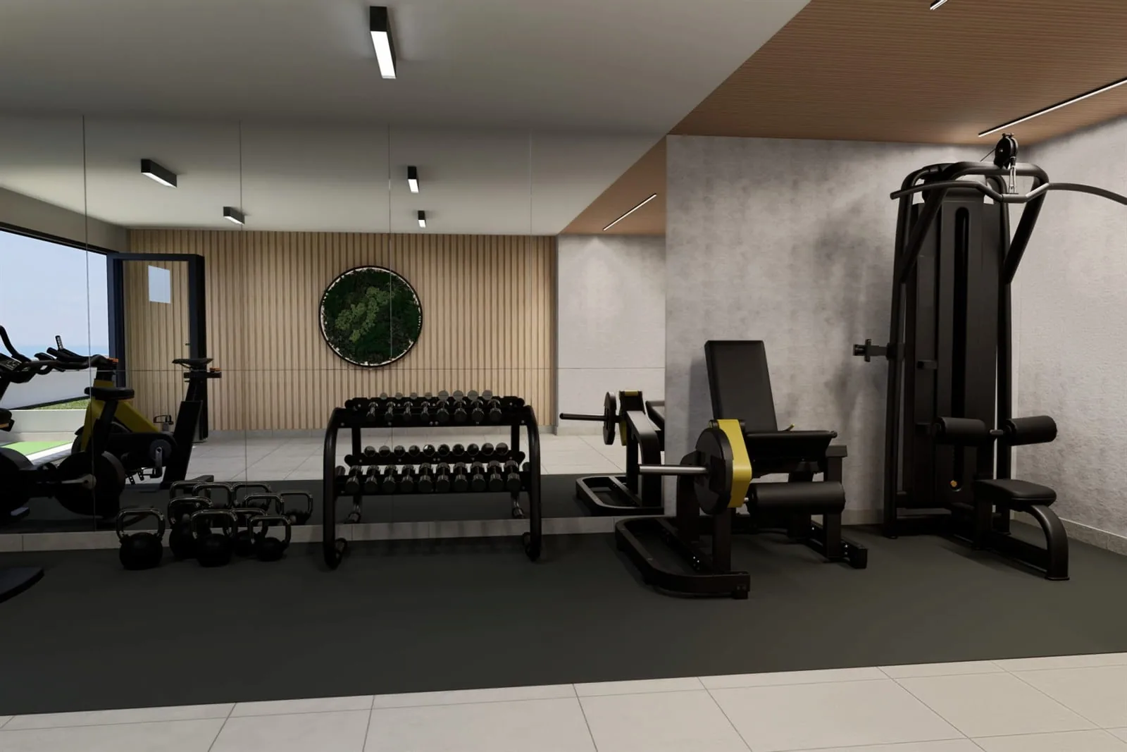 Rendu du gymnase de Residencial Sparta