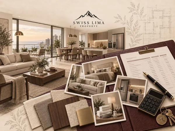 Eine Wohnung in Lima möblieren und ausstatten